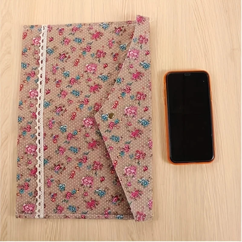 Floral File Storage Bag – Large Capacity Fabric Organizer File Storage Bag Richie's