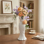 3D Printed Gown-Shaped Flower Vase | Elegant Dress Design Decorative Vase Richie's