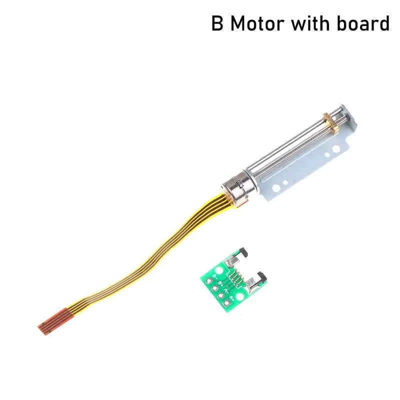 DC 5V 2-Phase Stepper Motor Linear Actuator 8mm Screw Shaft Stepper Motor Actuator Richie's B Motor with board