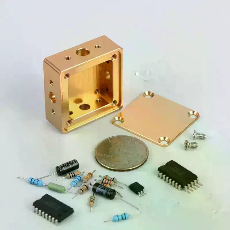 Aluminum RF Shield Box with SMA Connector | EMI Enclosure RF Shield Enclosure Richie's