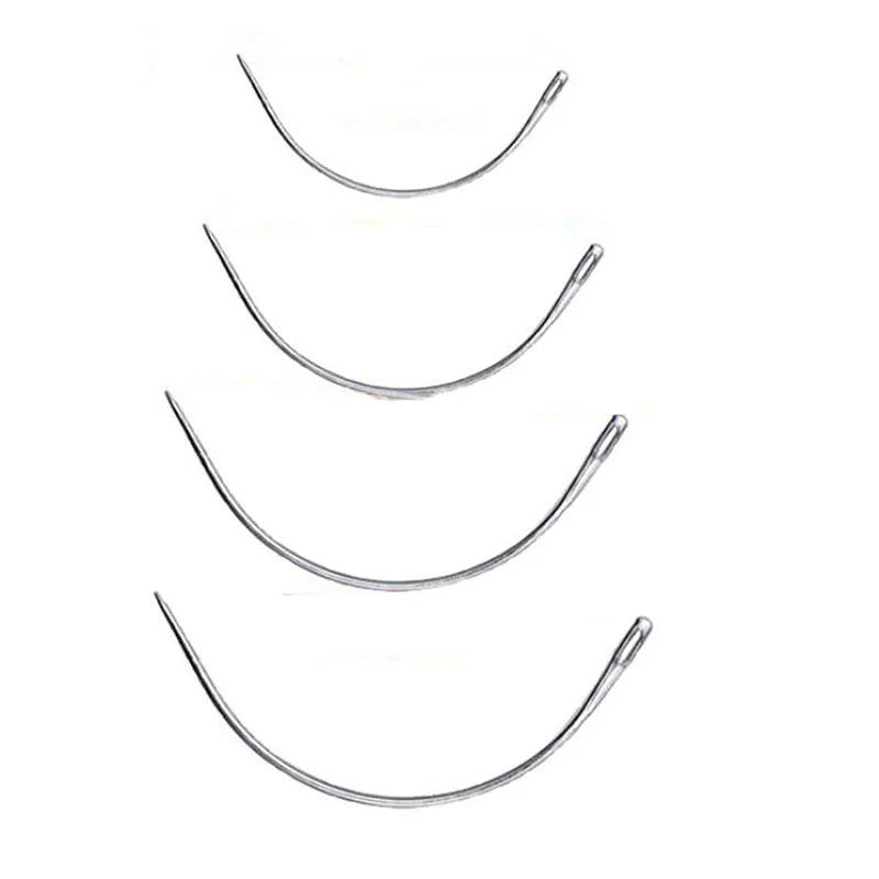 4Pcs Curved Leather Sewing Needles C-Type Shoe Repair Set Leather Sewing Needles Richie's
