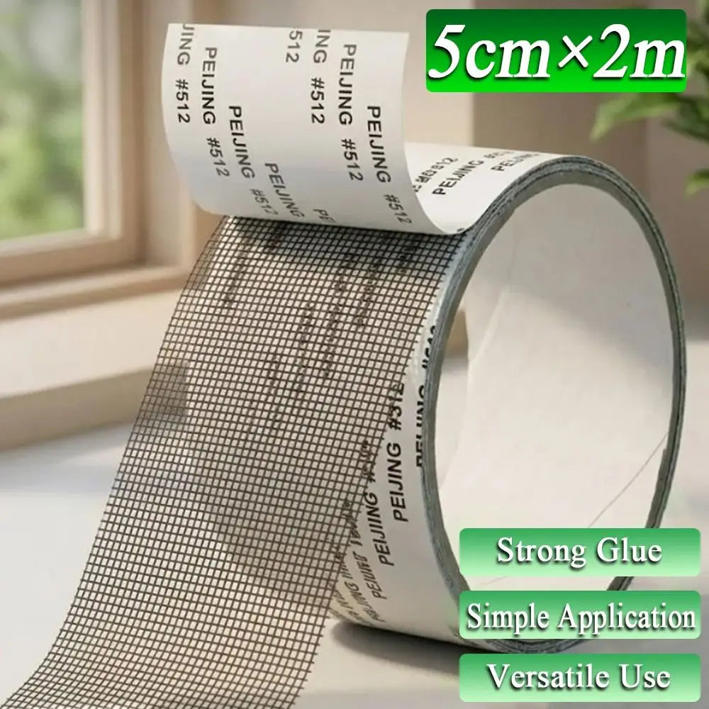 5cm Window Screen Repair Tape – Self-Adhesive Mesh Roll Screen Repair Tape Richie's