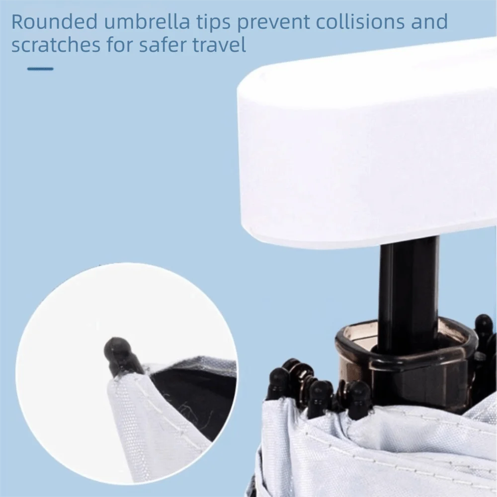 Portable UV Pocket Umbrella – Mini Folding Sun & Rain Parasol Folding Pocket Umbrella Richie's