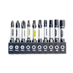 Binoax 50mm Magnetic Screwdriver Bit Set – Torx Hex Phillips Screwdriver Bit Set Richie's Mix Set