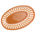 Reusable Oval Plastic Food Serving Basket – Snack & Hot Dog Tray Food Serving Basket Richie's Coffee