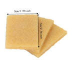 10-Pack Rubber Adhesive Eraser Pads for Leather DIY Crafts Craft Cleaning Tool Richie's