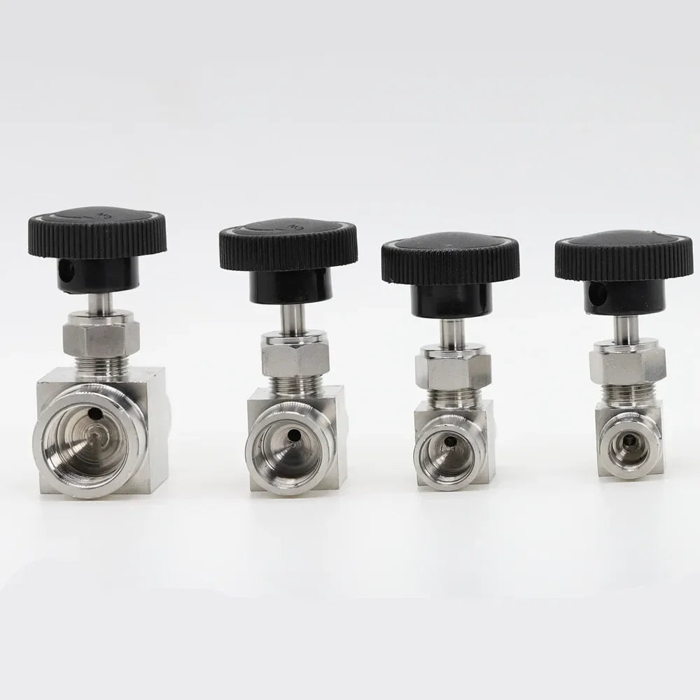 SS 304 Stainless Steel BSP Needle Valve 1/8" to 1/2" Needle Valve Richie's
