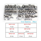 Stainless Steel Thread Repair Insert Set M3–M12 | 60–300 Pcs Thread Repair Insert Set Richie's 125pcs-box-7