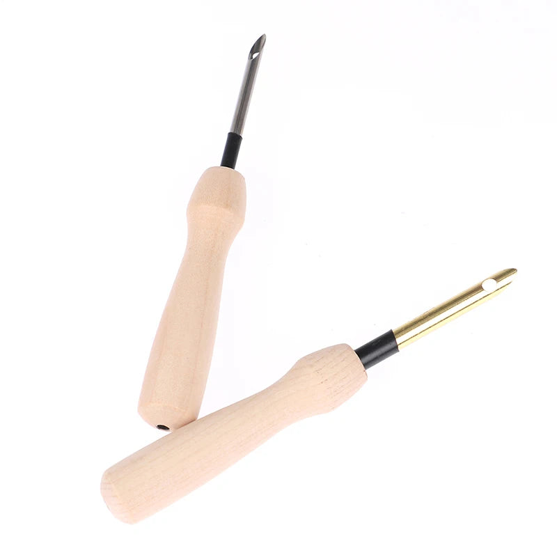 Wooden Handle Punch Needle Threader – DIY Embroidery Tool Embroidery Craft Tool Richie's
