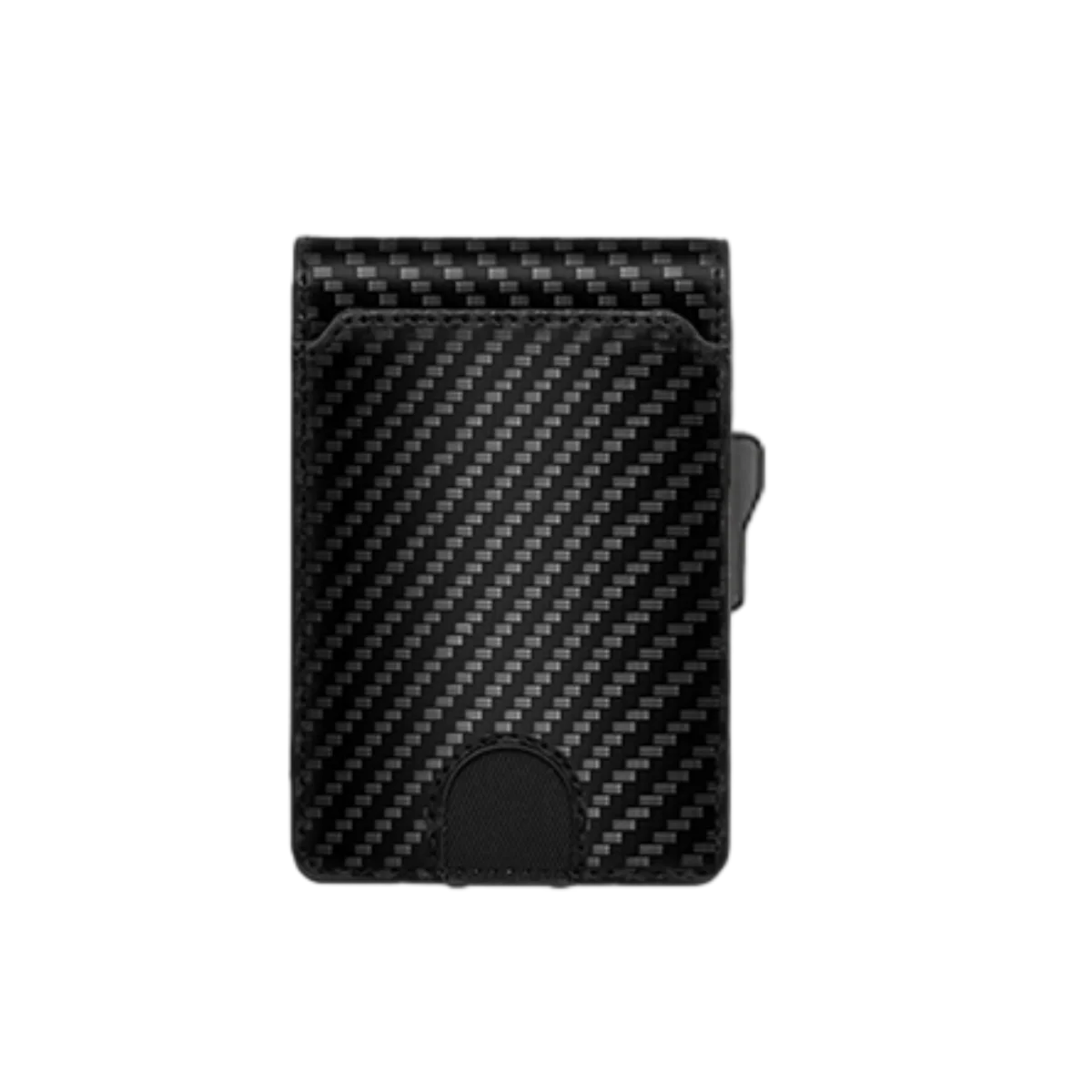Zeeker Leather RFID Pop-Up Smart Wallet – Slim Card Holder RFID Smart Wallet Richie's black