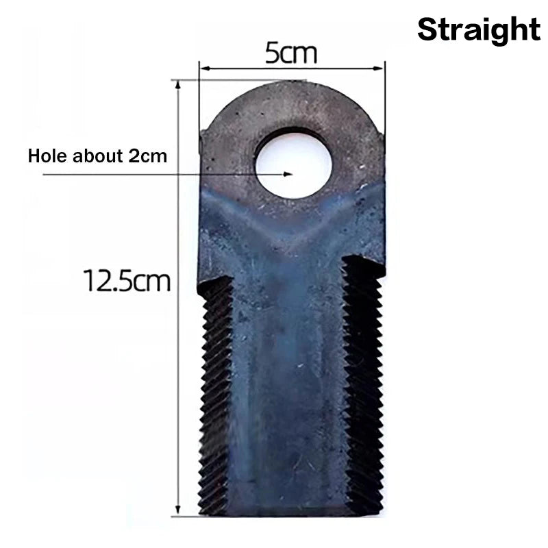 Heavy Duty Grass Shredder Hammer Blade – Straw Machine Accessory Shredder Blade Richie's A6