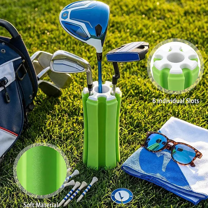 Golf Club Retainer Clips – Portable Club Organizer Rack Golf Club Organizer Richie's