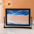 Rotatable Flowing Sand Art Picture – Home Décor Gift Sand Art Decoration Richie's blue 7inch