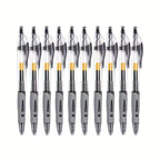 10-Pack 0.5mm Retractable Ballpoint Pens – Black Ink Pens Ballpoint Pen Set Richie's