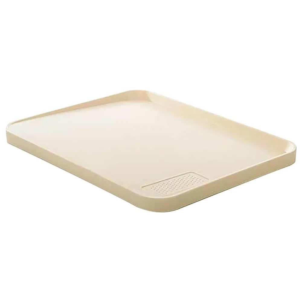 PP Plastic Cutting Board Anti-Slip Raised Edge 14.6×11in | Richie's Plastic Cutting Board Richie's Red
