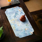 Zen Tea Table Mat Double-Sided Waterproof Non-Slip Runner Tea Table Runner Richie's