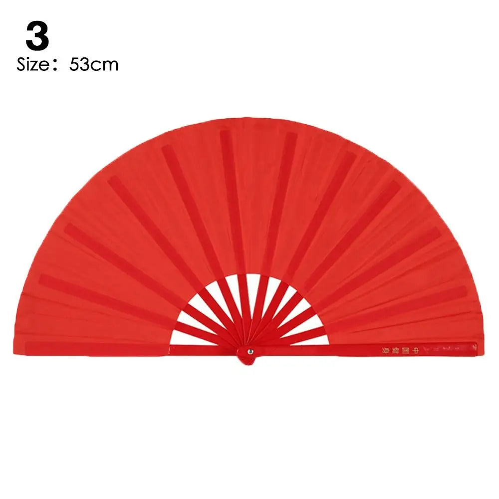 Chinese Kung Fu Folding Fan 28/34cm – Silk Dance Stage Fan Folding Performance Fan Richie's 3