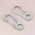Stainless Steel Carabiner Keychain Clip Set – 2/5 Pcs Outdoor Carabiner Clip Set Richie's