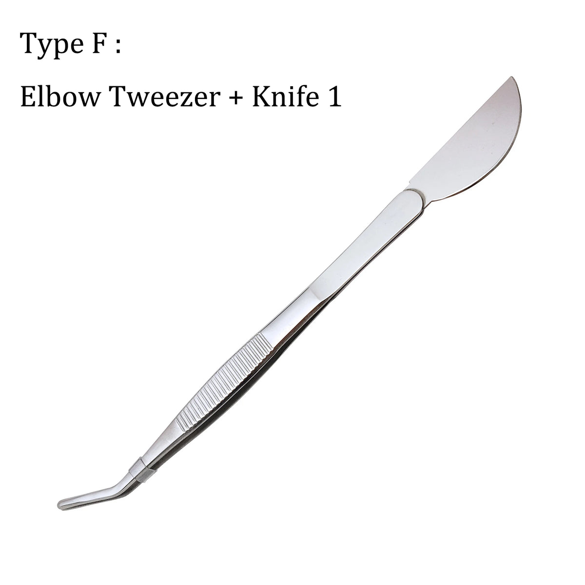 2-in-1 Bonsai Root Rake & Tweezers – 304 Stainless Steel Bonsai Garden Tool Richie's F
