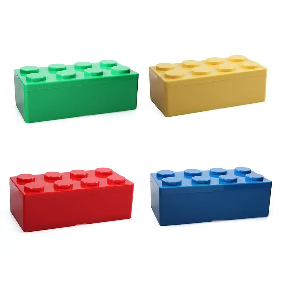 Building Block Stackable Desktop Storage Box – Plastic Organizer Desktop Storage Organizer Richie's