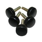 10pcs Black Plastic Knurled Thumb Screws M3 M4 Hand Tighten Knobs Thumb Screw Knobs Richie's