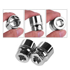 3/8" Drive 6-Point Socket Bit 6–22mm Outside Hexagon Cr-V Socket Bit Richie's