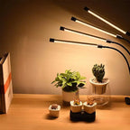 LED USB Grow Light Full Spectrum 3000K Dimmable Clip Phytolamp LED Grow Light Richie's 4 Heads USB Port