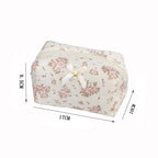 Floral Cosmetic Bag Large Capacity Travel Toiletry Makeup Pouch Cosmetic Toiletry Bag Richie's