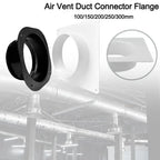Plastic Vent Pipe Adapter Flange Connector | Wall-Mount Ducting Vent Pipe Adapter Richie's