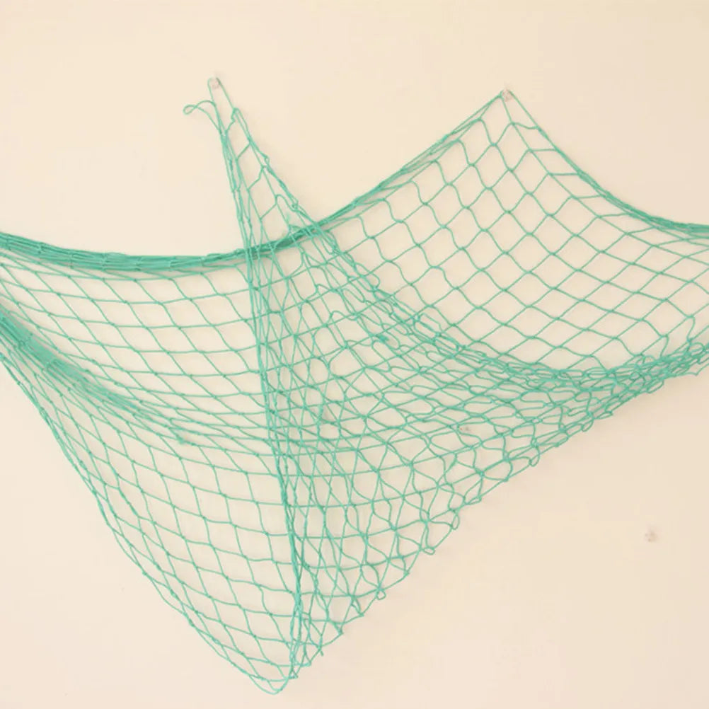 Nautical Fishing Net Wall Decor 175x170cm – Coastal Home Décor Nautical Wall Hanging Richie's