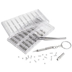 1000 Pc Eyeglass Repair Kit – Micro Screws & Screwdriver Eyeglass Repair Kit Richie's Default Title
