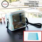 Breathable Nylon Small Pet Carrier Bag – Bird & Hamster Travel Pet Carrier Bag Richie's Large-D