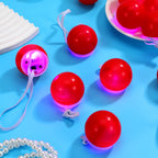 12pcs Light-Up Red Clown Noses – Halloween & Party Props Costume Party Props Richie's