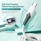 1M USB-A & USB-C to Type-C Dual Interface Fast Charging Cable USB Charging Cable Richie's