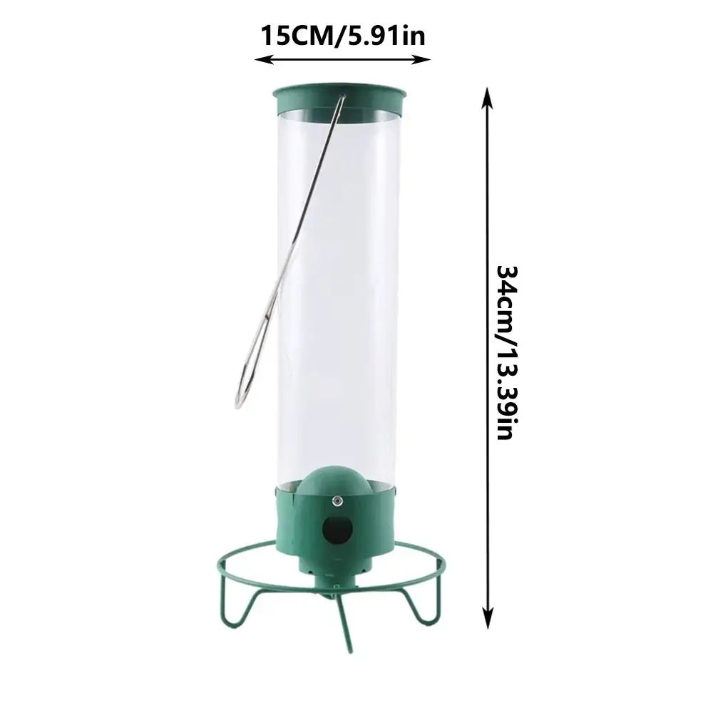 Squirrel-Proof Wild Bird Feeder – Large Capacity Hanging Wild Bird Feeder Richie's