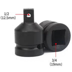 Impact Socket Drive Adapter 1/2 3/8 1/4 Chrome-Vanadium Steel Socket Drive Adapter Richie's 3-4 to 1-2