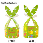 12PCS Easter Gift Boxes with Ribbon Handle – Cartoon Rabbit Design Easter Gift Boxes Richie's