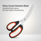 Stainless Steel Multi-Function Kitchen Scissors | BBQ & Food Kitchen Scissors Richie's