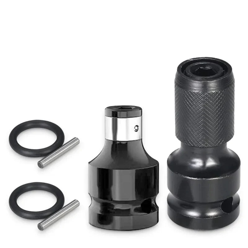 1/2" to 1/4" Hex Socket Adapter Drive Converter – Impact Tool Socket Wrench Adapter Richie's