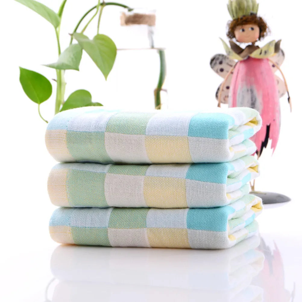 3-Pack Double Layer Gauze Cotton Hand Towels – Quick Dry Cotton Hand Towels Richie's