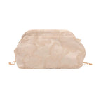 Retro Chinese Cheongsam Shoulder Bag | Chain Wristlet Women Shoulder Bag Richie's Beige