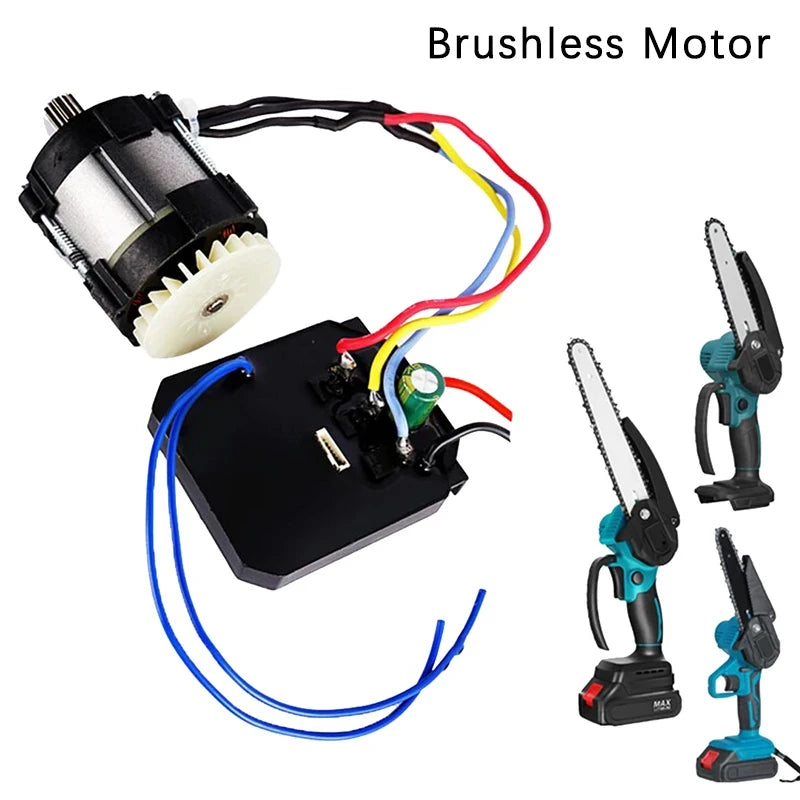 Brushless Motor Replacement for 4/6/8 Inch Cordless Chainsaw Chainsaw Motor Part Richie's