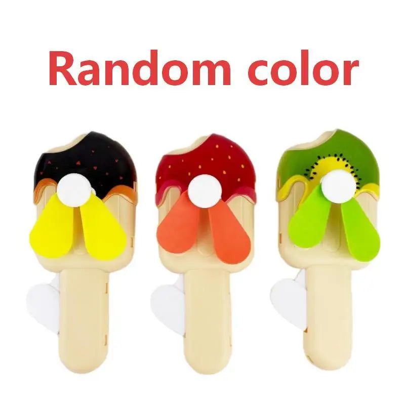 Donut Manual Hand Press Fan – Portable Mini Cooling Fan Manual Cooling Fan Richie's A7-1pc random