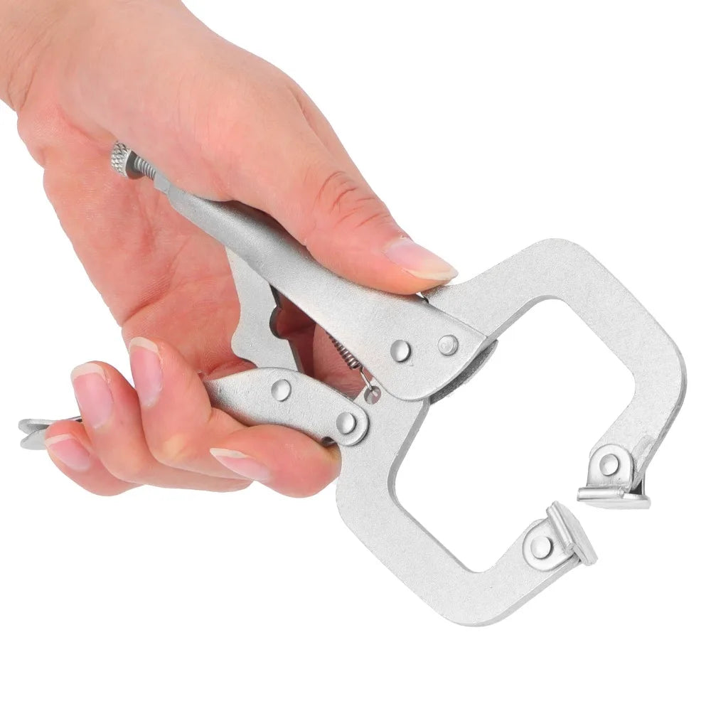 Square Jaw Locking Pliers – Heavy Duty Adjustable Clamp Tool Locking Pliers Richie's