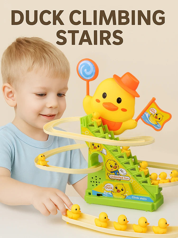 Sliding Duck Track Toy with Music & Lights | Kids Learning Toy Educational Kids Toy Richie's