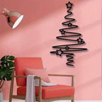 Metal Christmas Tree Wall Art – Indoor & Outdoor Holiday Decor Christmas Wall Decor Richie's