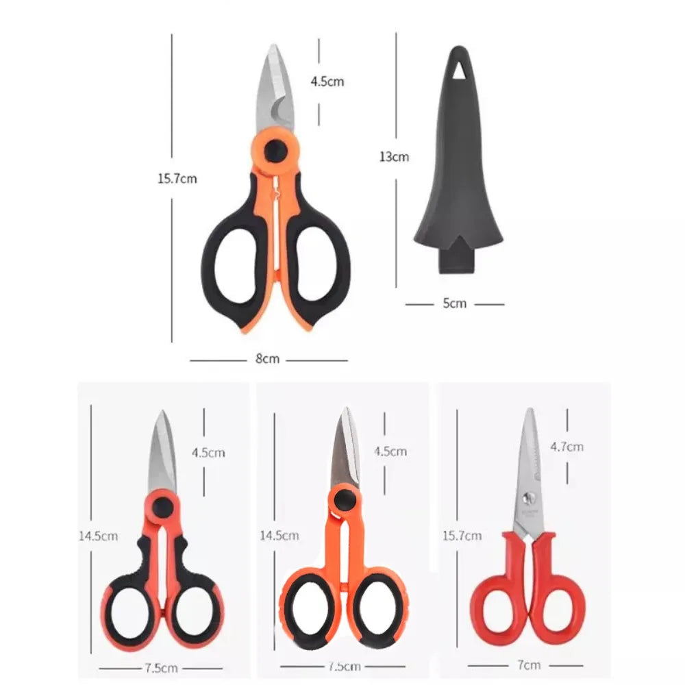 TOTNEND Fishing Scissors – PE Braid Line & Electrician Cutter Fishing Scissors Richie's