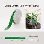 NIIMBOT Color Cable Labels – Thermal Stickers for D11 D110 Thermal Label Stickers Richie's Green