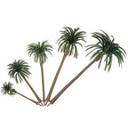 5Pcs Miniature Coconut Palm Tree Models for DIY Micro Landscape Miniature Landscape Model Richie's