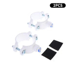 Adjustable 38–58mm Drain Hose Clamps for Sink & Water Systems Drain Hose Clamp Richie's 2Pcs White